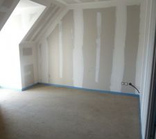 Chape lissée étage