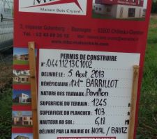 Panneau officiel