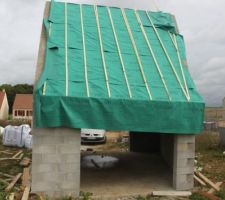 Garage a l'arrière