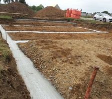 Vue d'ensemble du terrain