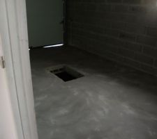 Ragréage du garage OK