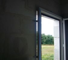 Porte de service garage