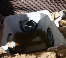 Defaut regard évacuation eaux pluviales