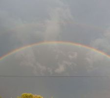 Oh le joli double arc en ciel :O