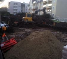 Surprise de l'année 2010 le chantier à débuté