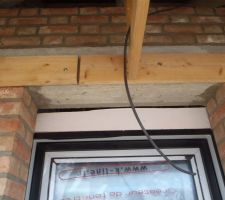 Linteaux trop haut ! écart entre le linteau et la porte...