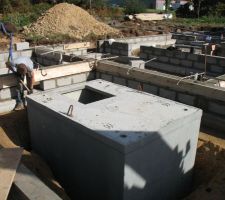 Mise en place de la cave