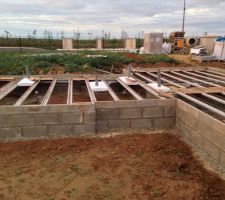 Vide d'air de notre future maison :-)