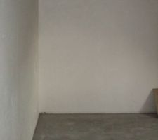 Chape étage chambre 2