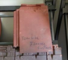 Tuile beauvoise flammée rustique