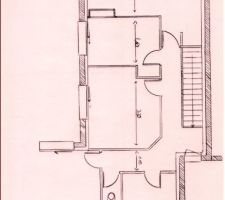 Modification cloisons chambre etage