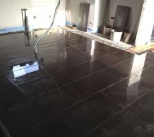 Carrelage pi&egrave;ces principales