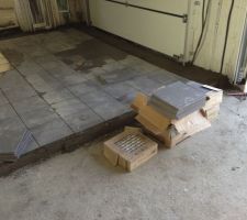 Carrelage garage