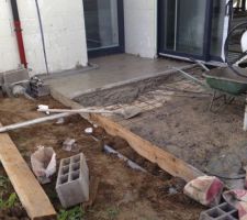 Dalle de la terrasse !