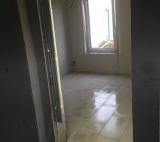 Carrelage des chambres