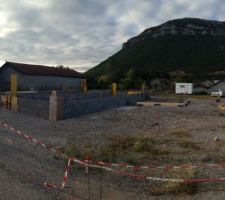 Coffrage vide sanitaire termin&eacute;