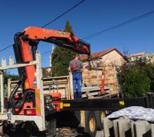 Livraison poutrelles