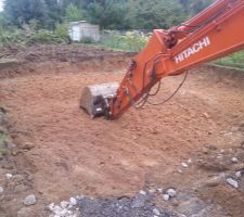 Terrasement sur 60 cm