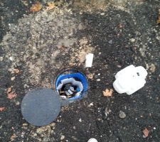 Raccordement de l'eau ( Veolia) réalisé