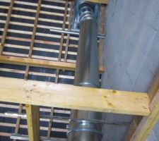 Conduit de cheminée.