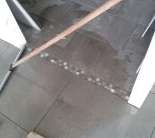 Listel de s&eacute;paration salon/couloir