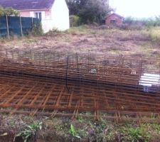 Livraison du treillis soud&eacute;