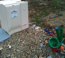 Les coffrets (terrain viabilis&eacute;).