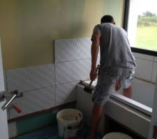 Salle de bain enfants.