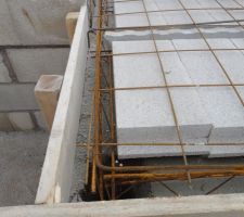Mise en place poutrelles, hourdis et ferraillage