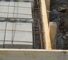Mise en place poutrelles, hourdis et ferraillage
