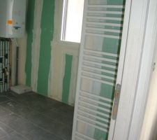 Radiateur Sèche serviettes, bien déplacé :)