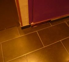Voici le hall de l'immeuble à la remise des clés !