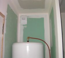 Pendant la porte ouverte