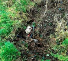 Les déchets enfouis dans notre terrain par Trecobat