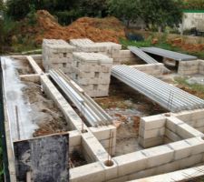 Montage parpaing vide sanitaire