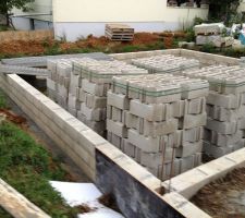 Montage parpaing vide sanitaire