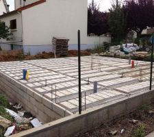 Montage dalle vide sanitaire