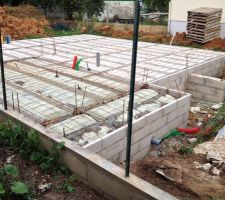 Montage dalle vide sanitaire