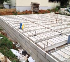 Montage dalle vide sanitaire