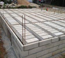 Montage dalle vide sanitaire