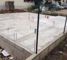 Montage dalle vide sanitaire