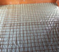 Pr&eacute;paration du sol du garage