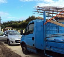 Rencontre avec le conducteur de travaux à l'air super sympa mais pas mal occupé sur les 45 minutes où je l'ai vu il a du répondre une dizaine de fois au tél affaire à suivre !!