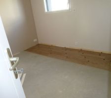 Carrelage chambre du bas