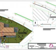 Implantation maison sur terrain