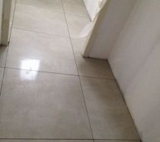 Posé du carrelage en 60/60 direct sur chape legere