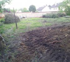 Tas de branchages à brûler