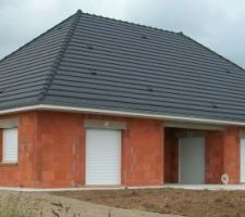 Toiture termin&eacute;e