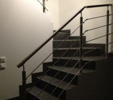 Rembardes en inox enfin installées