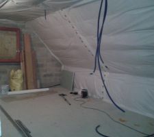 Ammenagement des combles en cours